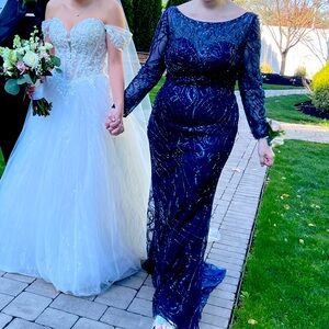 Sequin gown